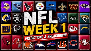 NFL WEEK 1 PICKS PREDICTIONS 2026 MY PICKS WILL SHOCK YOU