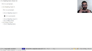 Emacs: Org mode basics
