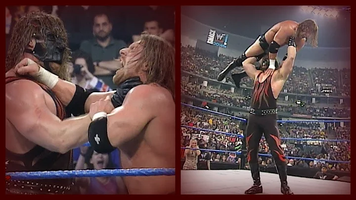Kane vs Triple H w/ Stephanie (Kane Gorilla Presse...