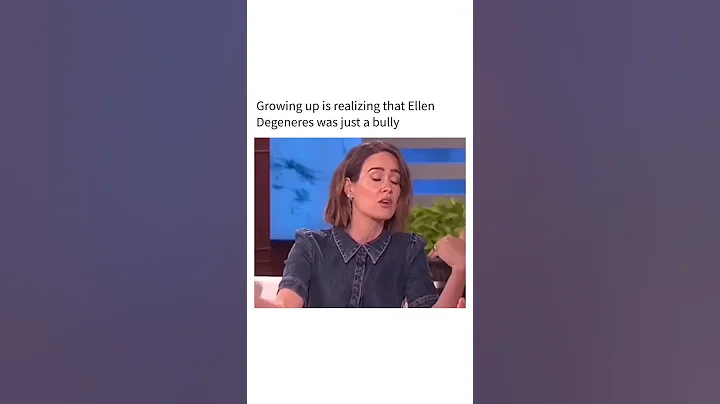 Ellen DeGeneres making her guests feel uncomfortable on her show #ellendegeneres #bully