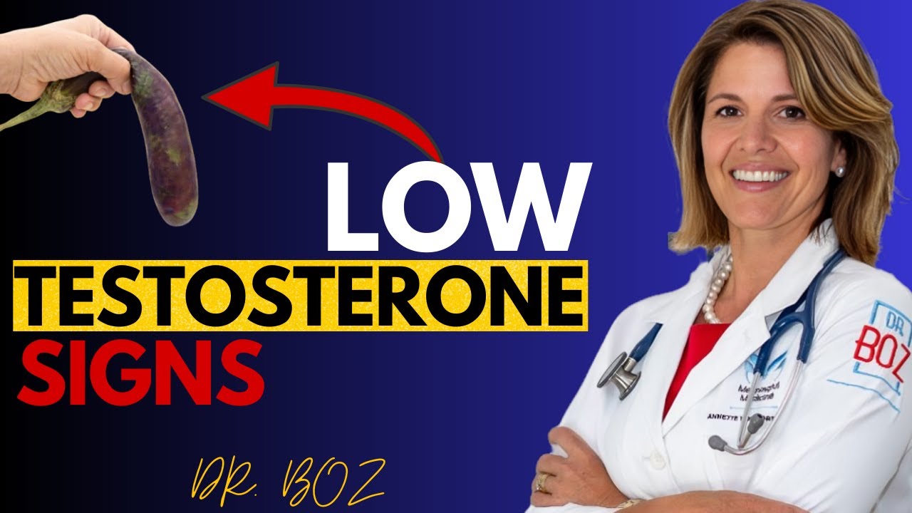 Why Low Testosterone Is Visible Before Lab Tests | Dr. Boz Explains the Hidden Signs