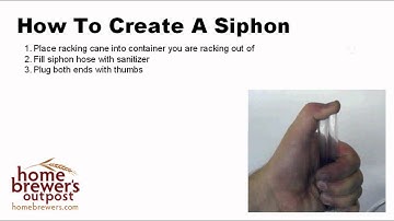 How To Siphon Beer