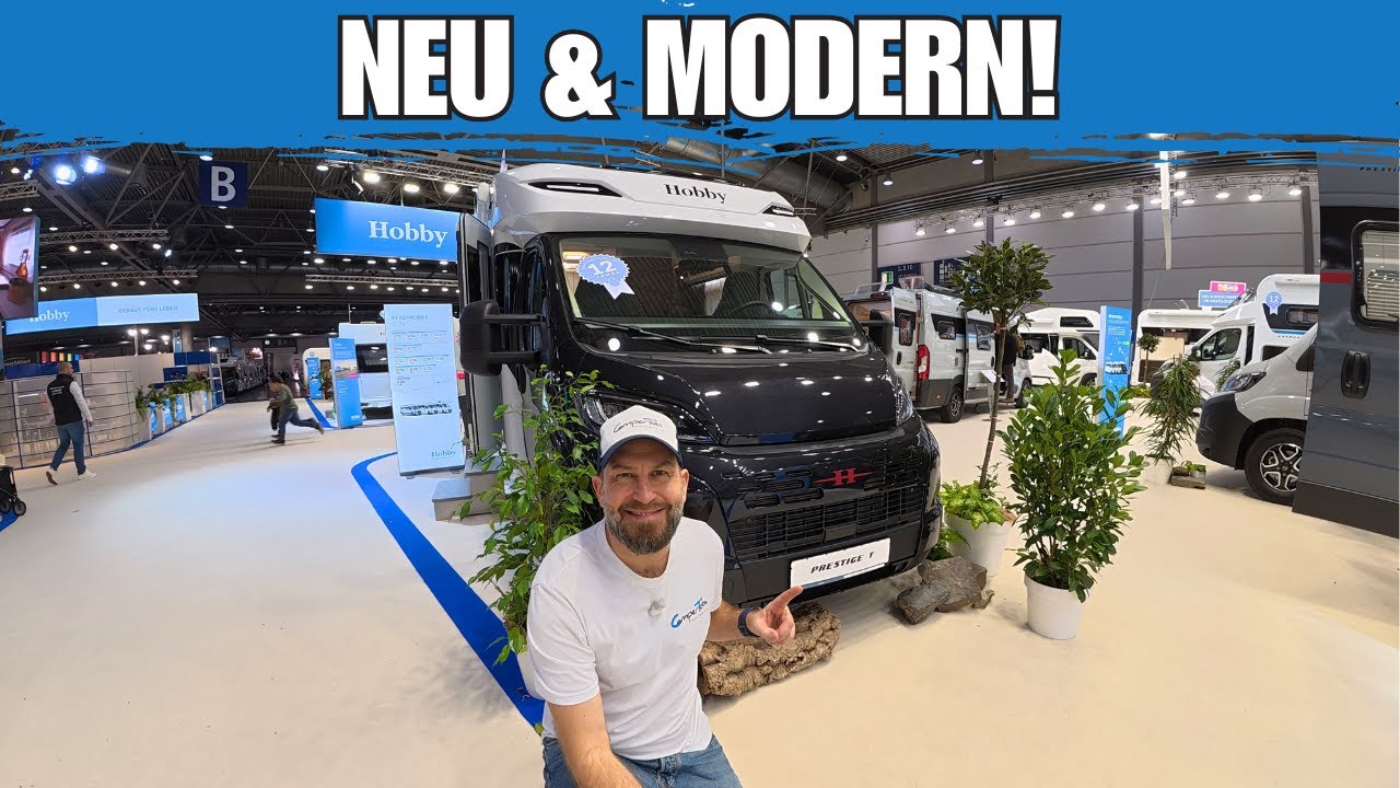 Neuer Hobby Prestige T 710 GE 2025 – kompletter Messe-Check!