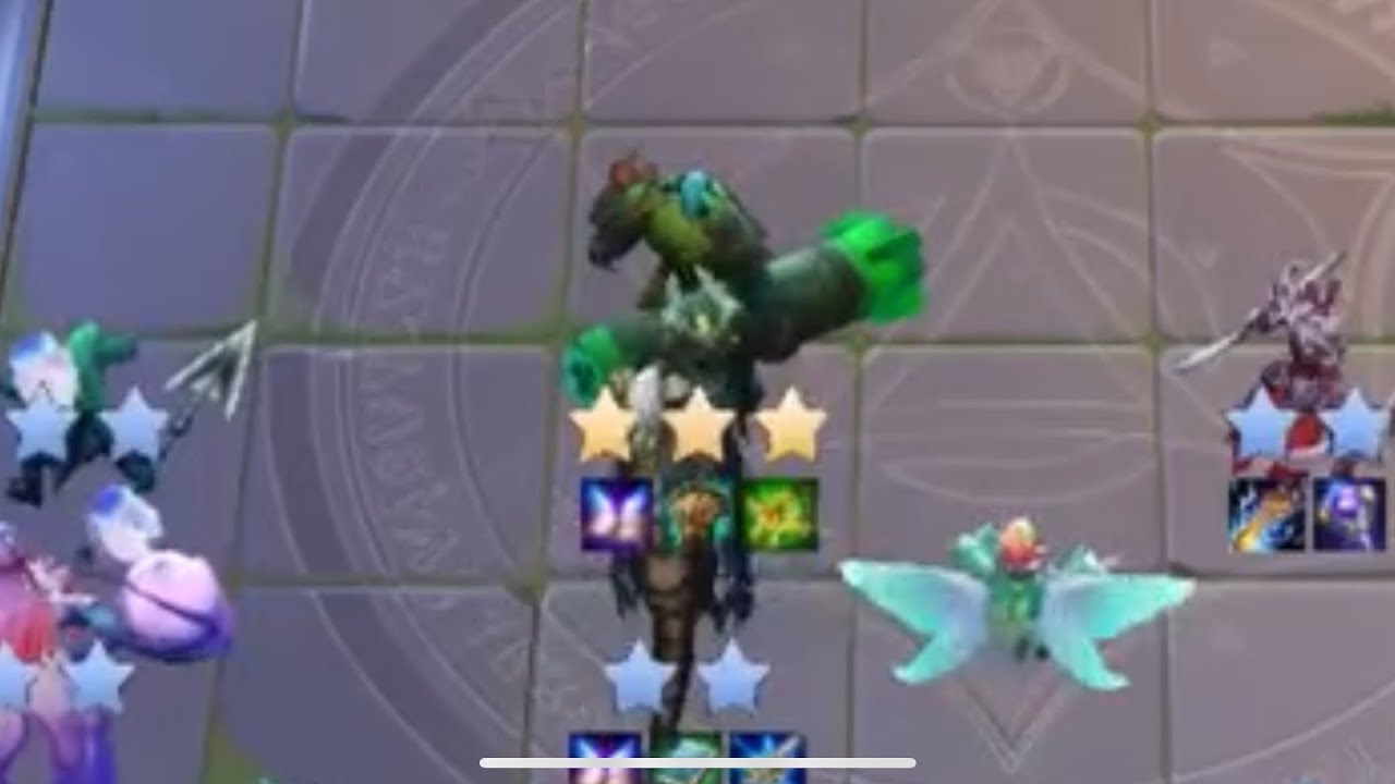 舊版魔法棋 三星伯頓真的能吃雞嗎… #傳說對決 #魔法棋 