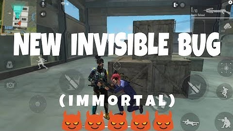 INVISIBLE BUG IN FREE FIRE | IMMORTAL BUG | FREE FIRE BUGS |@tantrikgaming|