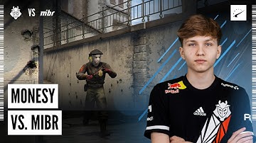 m0NESY clutches 1v4 against MIBR - BLAST Premier Spring Groups 2022