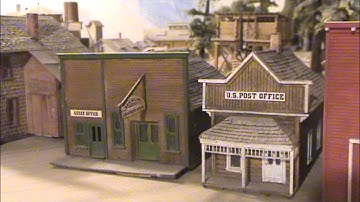 Campbell Scale Models Kit  Assay Office and Clothing Store # 431