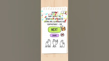 Brain test 2 Monster hunter Joe Level 4 // Doh! The vampire is hiding again!