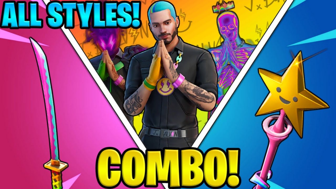 10 Best J Balvin Skin Combos in Fortnite Season 7![Top 10 J Balvin