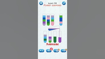 water sort puzzle game level 180 #numpuz #funnygaming #shorts #androidgames #gameplay