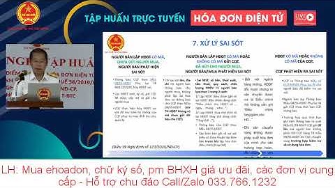 Thông tư hướng dẫn xử lý hóa đơn viết sai năm 2024