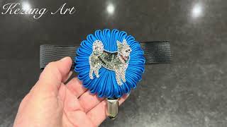 Alaskan Klee Kai Bespoke Number Armband