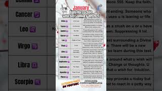 Daily Horoscope For All Zodiac Signs January 18, 2025