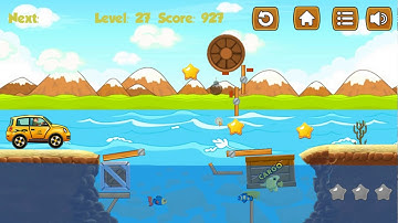 Build River Wooden Bridge - Level 27