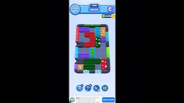 Color Block Jam - Level 605 solution                    #games #gaming #puzzle #gameplay