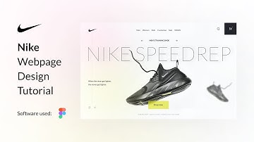 UI Design Tutorial | Nike | Figma Tutorial