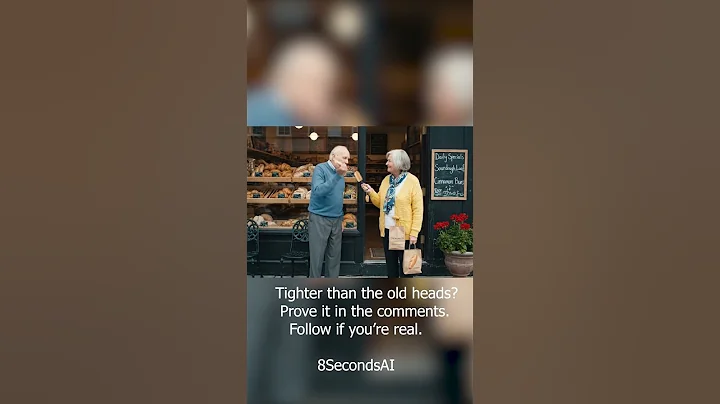 [AI] Grandma vs. Grandpa – Bakery Front Rap Battle 🥖🔥