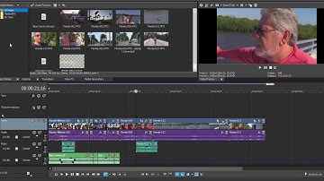 The Vegas Movie Studio Platinum 15 interface