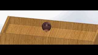 Tippy Top Dreidal SolidWorks Motion Simulation (Gyroscopic Behavior) at 0.25x rate