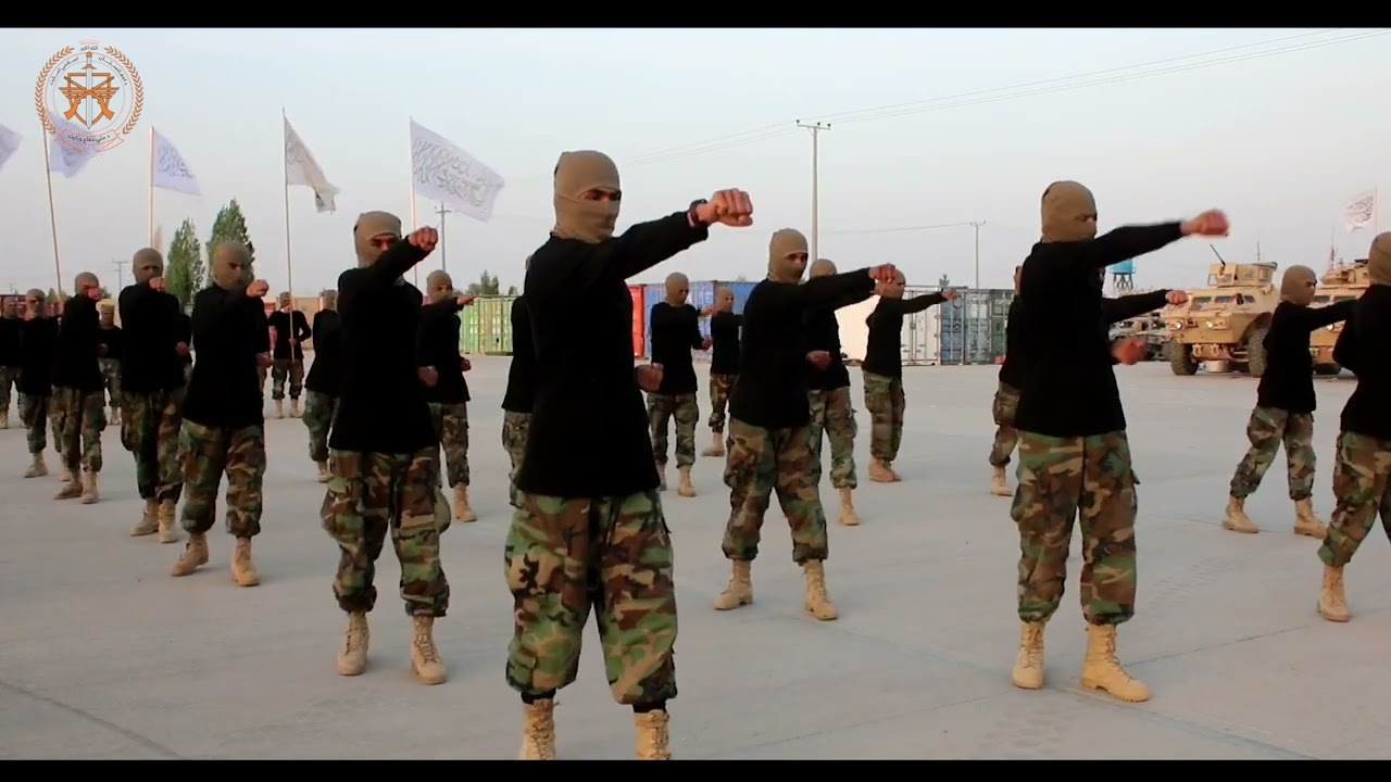 تمرینات رزمی مجاهدین قول اردوی ۲۱۵ العزم وزارت دفاع ملی امارت اسلامی