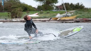 Windsurfing with friends