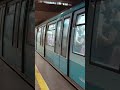 NS-93 2084 saliendo de Baquedano | Metro de Santiago L1
