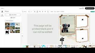 How to Customize a Scrapbook or Photo Book Online Unbox screenshot 3