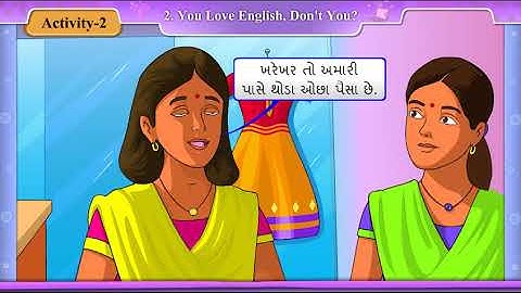 STD 8 SEM 2 ENGLISH Unit 2 You Love English Activity 2