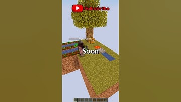 TROLLING a NOOB on my SkyBlock Server 🤣 #shorts #minecraft