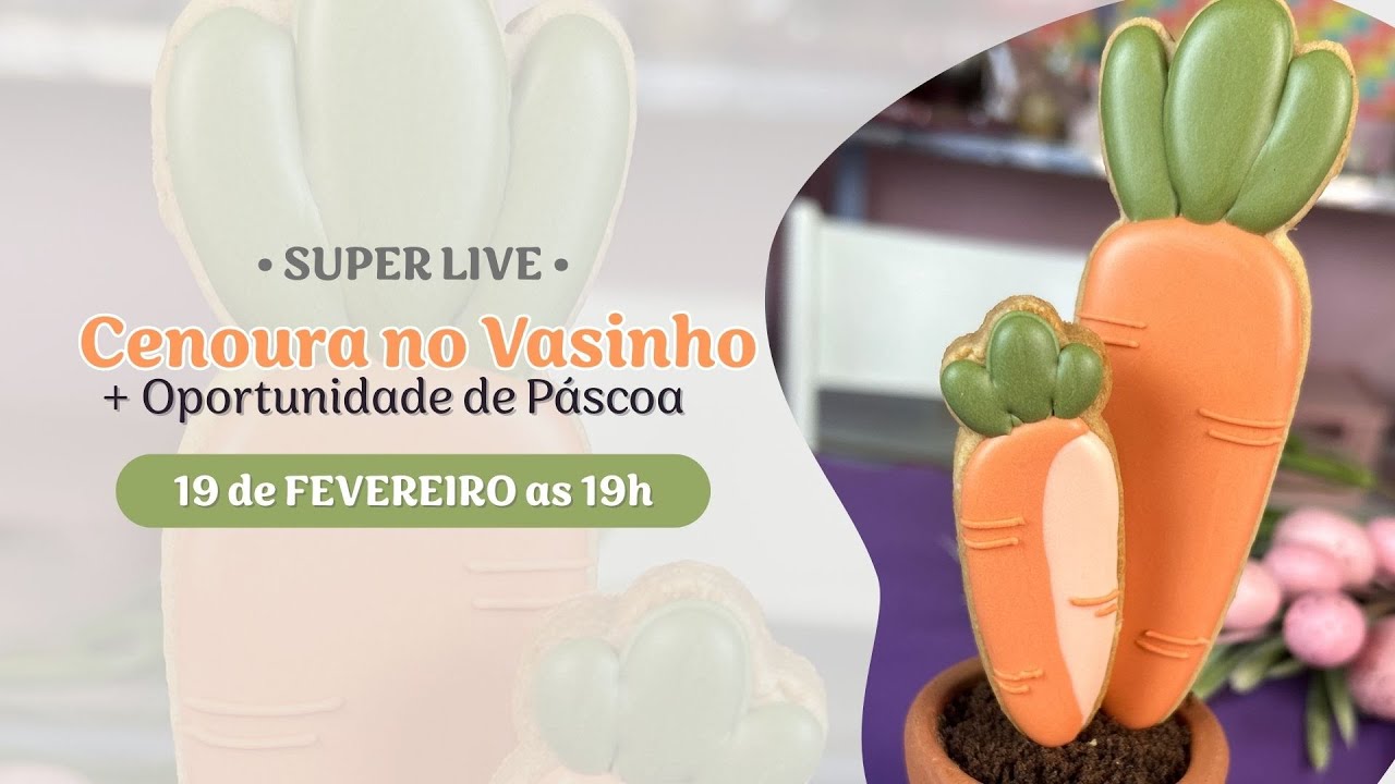 Cenoura no Vasinho + Oportunidade de Páscoa