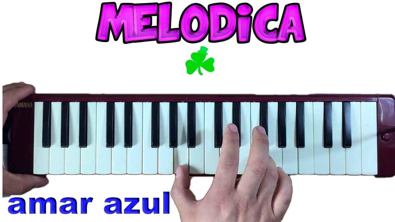 yo me enamore amar azul MELODICA cumbia (melodica♣chan) YouTube