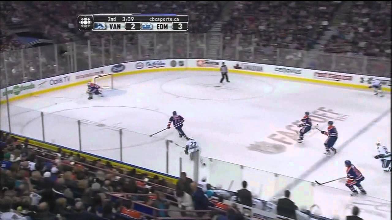 Edmonton Oilers 2011.10.15 [03] VAN4 EDM3 [RNH Hat Trick].avi