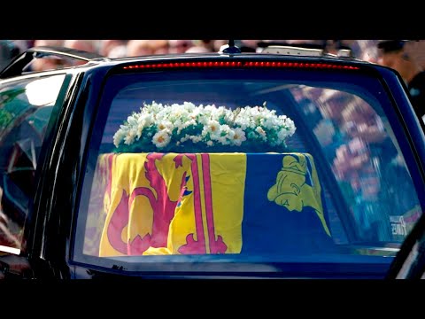 Queen’s Coffin Arrives