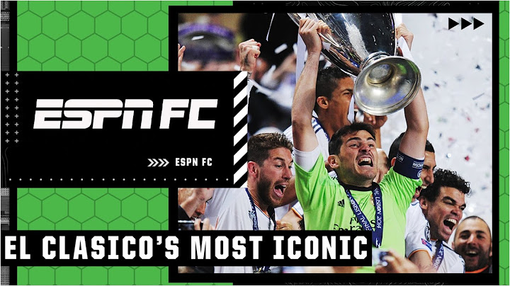 Iker Casillas the MOST iconic goalkeeper in El Clasico ever? | ESPN FC