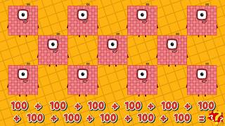NUMBERBLOCKS ADDING MULTIPLE BIG NUMBERS | FIND THE TOTAL SUM | LEARN ADDITION | @ColorArt_id screenshot 4