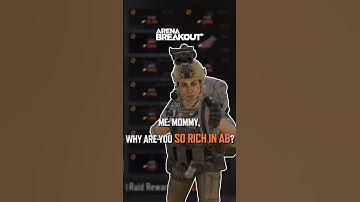 "Mommy, why you are so rich in AB?💰🤑  ” Mommy：cuz... #ArenaBreakout #SecureOps