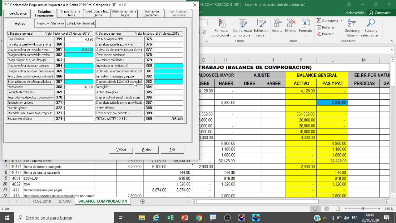 Sesión 05 Llenado PDT Renta Anual - YouTube