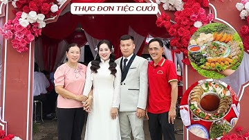 Menu Tiệc Cưới ở Long Sơn, Cần Đước| Dịch vụ nấu ăn Ngọc Châu cùng với Thực Đơn 6 Món rất Ngon