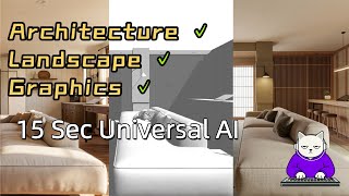 【Comfyui】Perfect Consistency Across Architecture, Landscape & Graphics—15 Seconds Each
