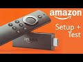 NEW Amazon Fire TV Stick with Alexa Voice Remote Setup Test