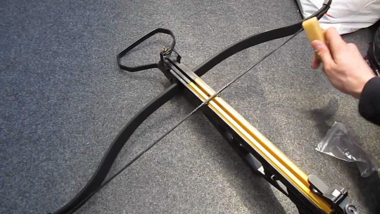 How to maintain a crossbow (Tutorial) - YouTube