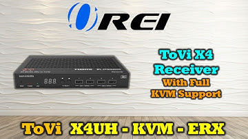 ToVi 4K AV over IP Decoder – Video Wall, Matrix Switching & KVM Control | X4UH-KVM-ERX