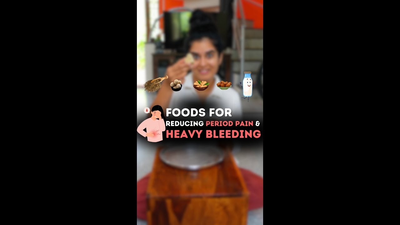 🩸Foods to reduce period pain & heavy bleeding🩸 - YouTube