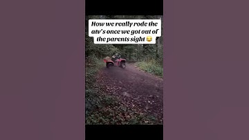 Who can relate? 👀 #atvlife #fourwheeler #offroad #atv