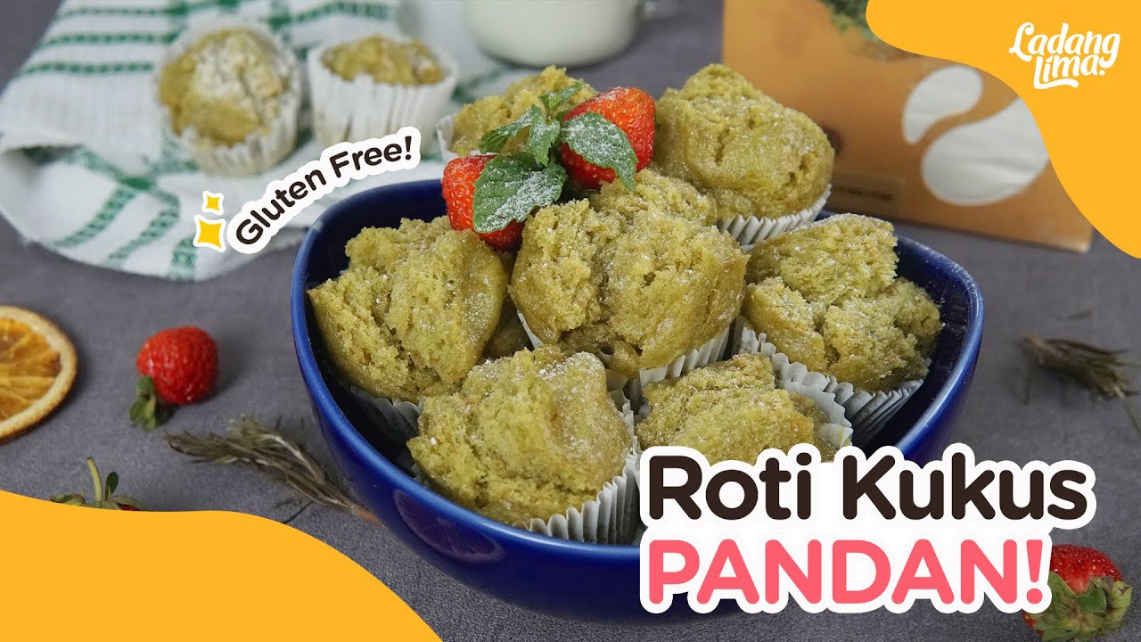 ROTI KUKUS PANDAN GLUTEN FREE nobakeddessert YouTube