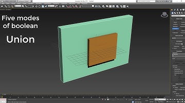 3ds max Boolean Designtech