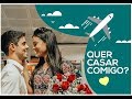 PEDIDO DE CASAMENTO NO AEROPORTO - YURI & MANU