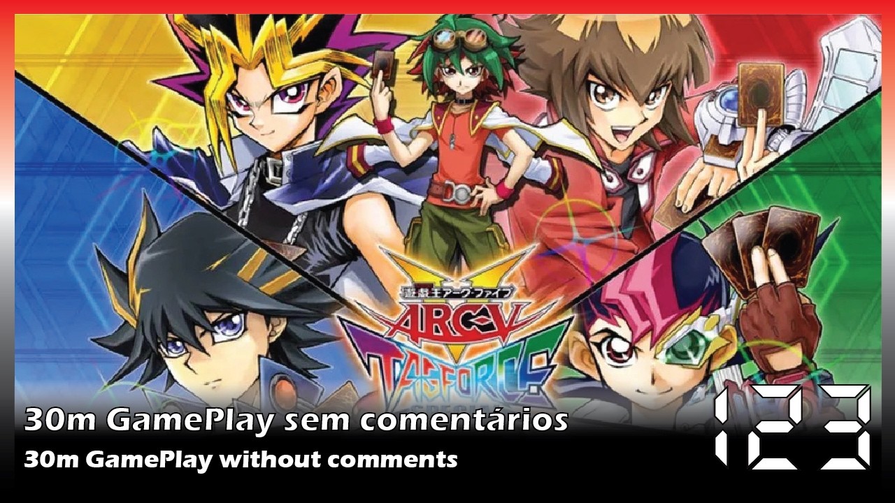 YuGiOh Tag Force Special Parte 123 - 30m de Gameplay de Fundo Sem Comentários