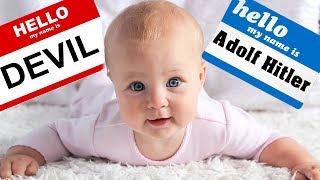 Top 15 Illegal Baby Names that could land you in JAIL