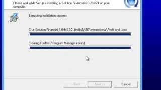 Instalasi E-Solution Financial V6 Bag. 2